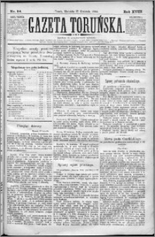 Gazeta Toruńska 1884, R. 18 nr 98