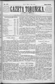 Gazeta Toruńska 1884, R. 18 nr 107