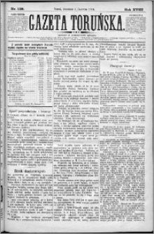 Gazeta Toruńska 1884, R. 18 nr 126