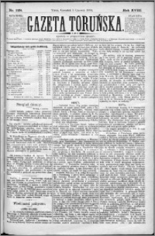 Gazeta Toruńska 1884, R. 18 nr 128