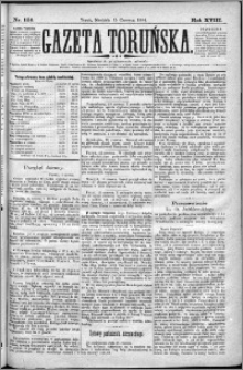 Gazeta Toruńska 1884, R. 18 nr 136