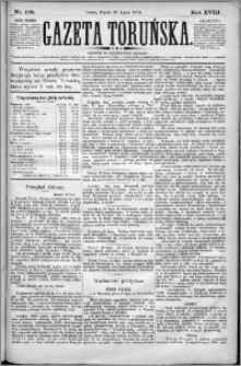 Gazeta Toruńska 1884, R. 18 nr 170