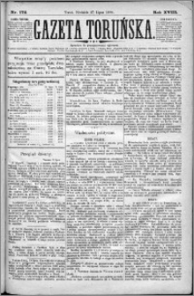 Gazeta Toruńska 1884, R. 18 nr 172