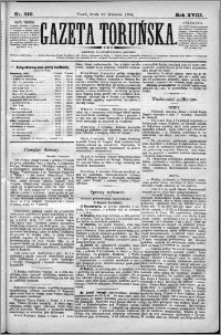 Gazeta Toruńska 1884, R. 18 nr 210