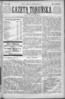 Gazeta Toruńska 1884, R. 18 nr 244