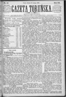 Gazeta Toruńska 1886, R. 20 nr 47