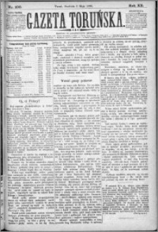 Gazeta Toruńska 1886, R. 20 nr 100