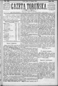 Gazeta Toruńska 1886, R. 20 nr 195