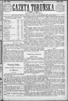 Gazeta Toruńska 1886, R. 20 nr 210