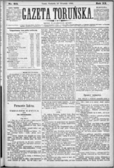 Gazeta Toruńska 1886, R. 20 nr 215