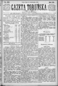 Gazeta Toruńska 1886, R. 20 nr 243