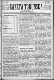 Gazeta Toruńska 1886, R. 20 nr 276