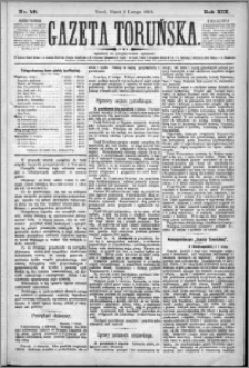 Gazeta Toruńska 1885, R. 19 nr 29