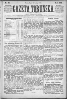 Gazeta Toruńska 1885, R. 19 nr 41