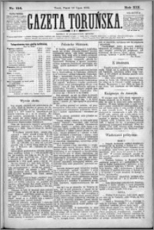 Gazeta Toruńska 1885, R. 19 nr 154