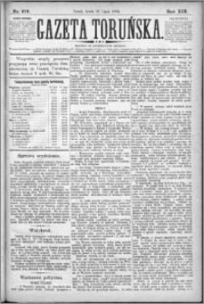 Gazeta Toruńska 1885, R. 19 nr 170