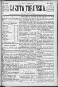 Gazeta Toruńska 1885, R. 19 nr 195