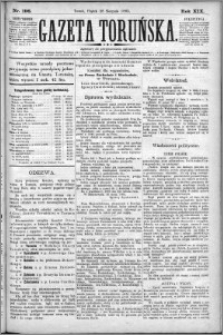 Gazeta Toruńska 1885, R. 19 nr 196