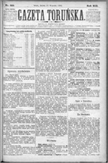 Gazeta Toruńska 1885, R. 19 nr 215