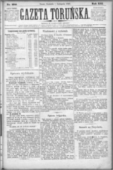 Gazeta Toruńska 1885, R. 19 nr 252