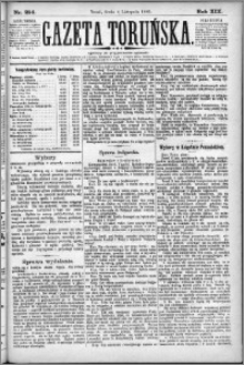 Gazeta Toruńska 1885, R. 19 nr 254