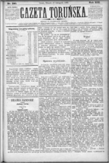 Gazeta Toruńska 1885, R. 19 nr 265
