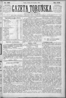 Gazeta Toruńska 1885, R. 19 nr 292