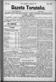 Gazeta Toruńska 1887, R. 21 nr 4