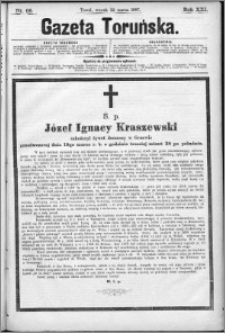 Gazeta Toruńska 1887, R. 21 nr 66