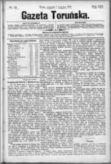 Gazeta Toruńska 1887, R. 21 nr 79