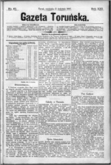 Gazeta Toruńska 1887, R. 21 nr 87