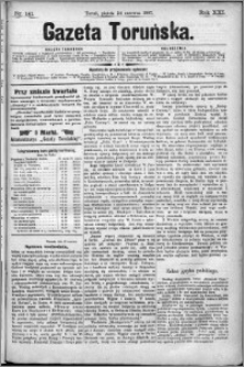 Gazeta Toruńska 1887, R. 21 nr 141