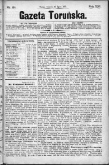 Gazeta Toruńska 1887, R. 21 nr 161