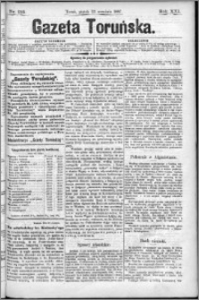 Gazeta Toruńska 1887, R. 21 nr 218