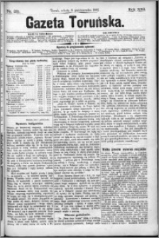 Gazeta Toruńska 1887, R. 21 nr 231