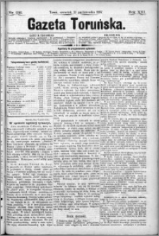 Gazeta Toruńska 1887, R. 21 nr 235