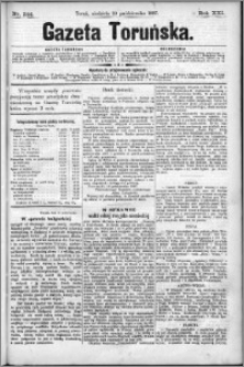 Gazeta Toruńska 1887, R. 21 nr 244