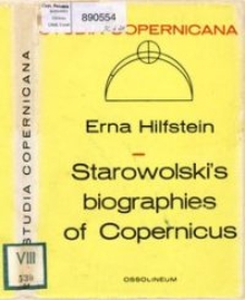 Starowolski's biographies of Copernicus