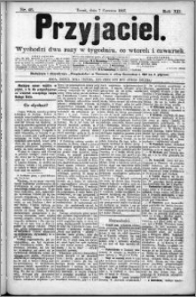 Przyjaciel : pismo dla ludu 1887 nr 45