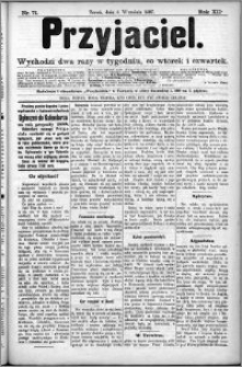 Przyjaciel : pismo dla ludu 1887 nr 71