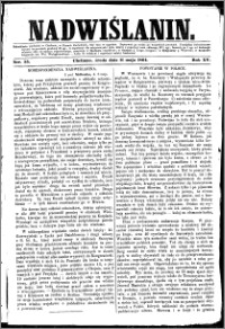 Nadwiślanin, 1864.05.11 R. 15 nr 55 + dodatek nadzwyczajny (10 maja)