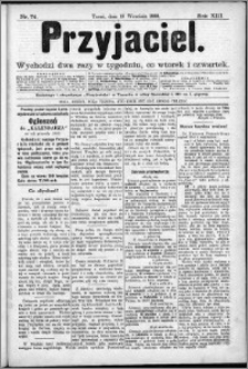 Przyjaciel : pismo dla ludu 1888 nr 74