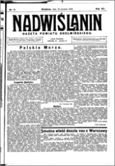 Nadwiślanin. Gazeta Ziemi Chełmińskiej, 1925.01.28 R. 7 nr 8