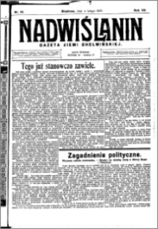 Nadwiślanin. Gazeta Ziemi Chełmińskiej, 1925.02.04 R. 7 nr 10