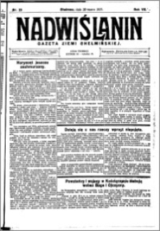 Nadwiślanin. Gazeta Ziemi Chełmińskiej, 1925.03.28 R. 7 nr 25