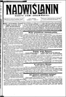 Nadwiślanin. Gazeta Ziemi Chełmińskiej, 1925.06.20 R. 7 nr 49