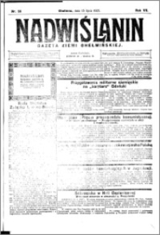 Nadwiślanin. Gazeta Ziemi Chełmińskiej, 1925.07.15 R. 7 nr 55