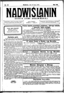 Nadwiślanin. Gazeta Ziemi Chełmińskiej, 1925.07.29 R. 7 nr 59