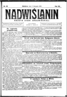 Nadwiślanin. Gazeta Ziemi Chełmińskiej, 1925.11.11 R. 7 nr 89