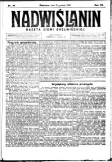 Nadwiślanin. Gazeta Ziemi Chełmińskiej, 1925.12.16 R. 7 nr 99